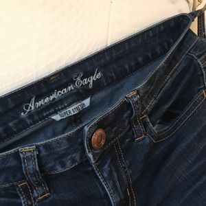 AEO Dark Wash Jegging Size 2 Long